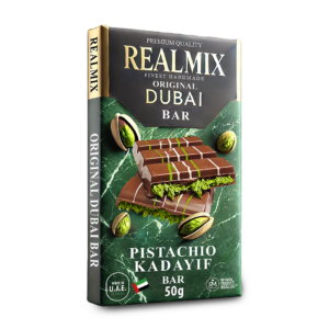 REALMIX Dubai Chocolate <br>Pistachio Kadayif Bar 50g